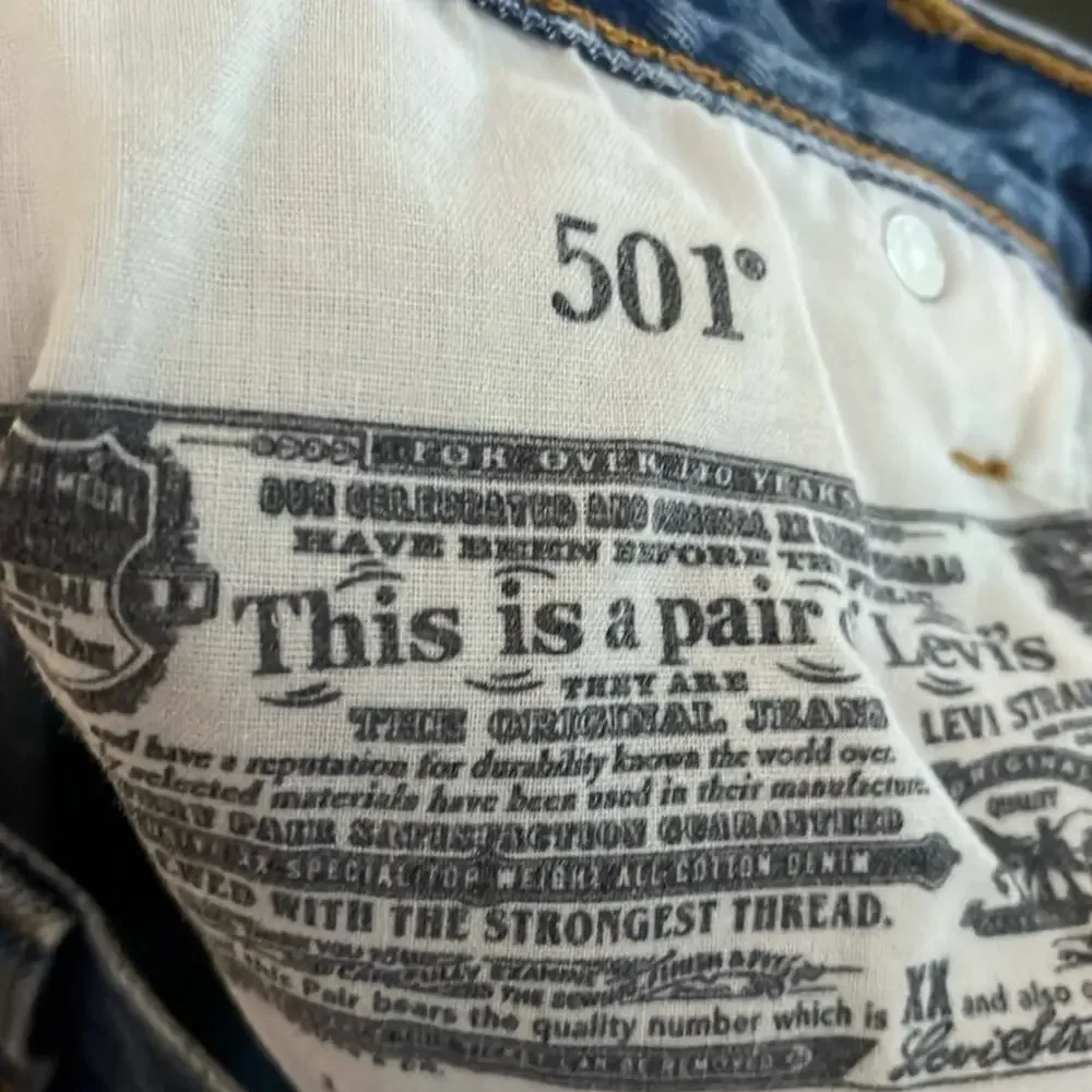 Levi’s 501 Shorts Blue 25